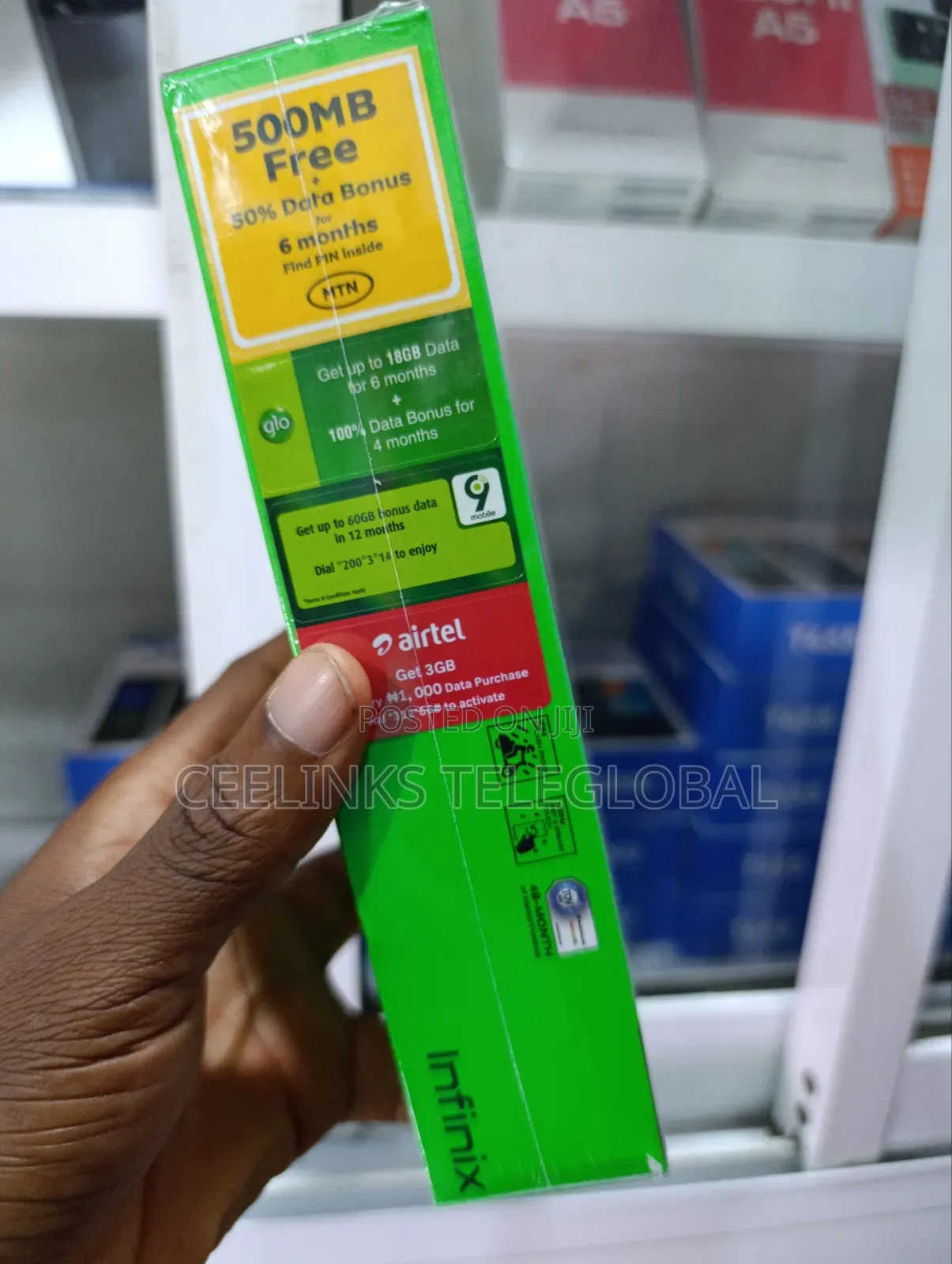 New Infinix Smart 10 Plus 128 GB Black