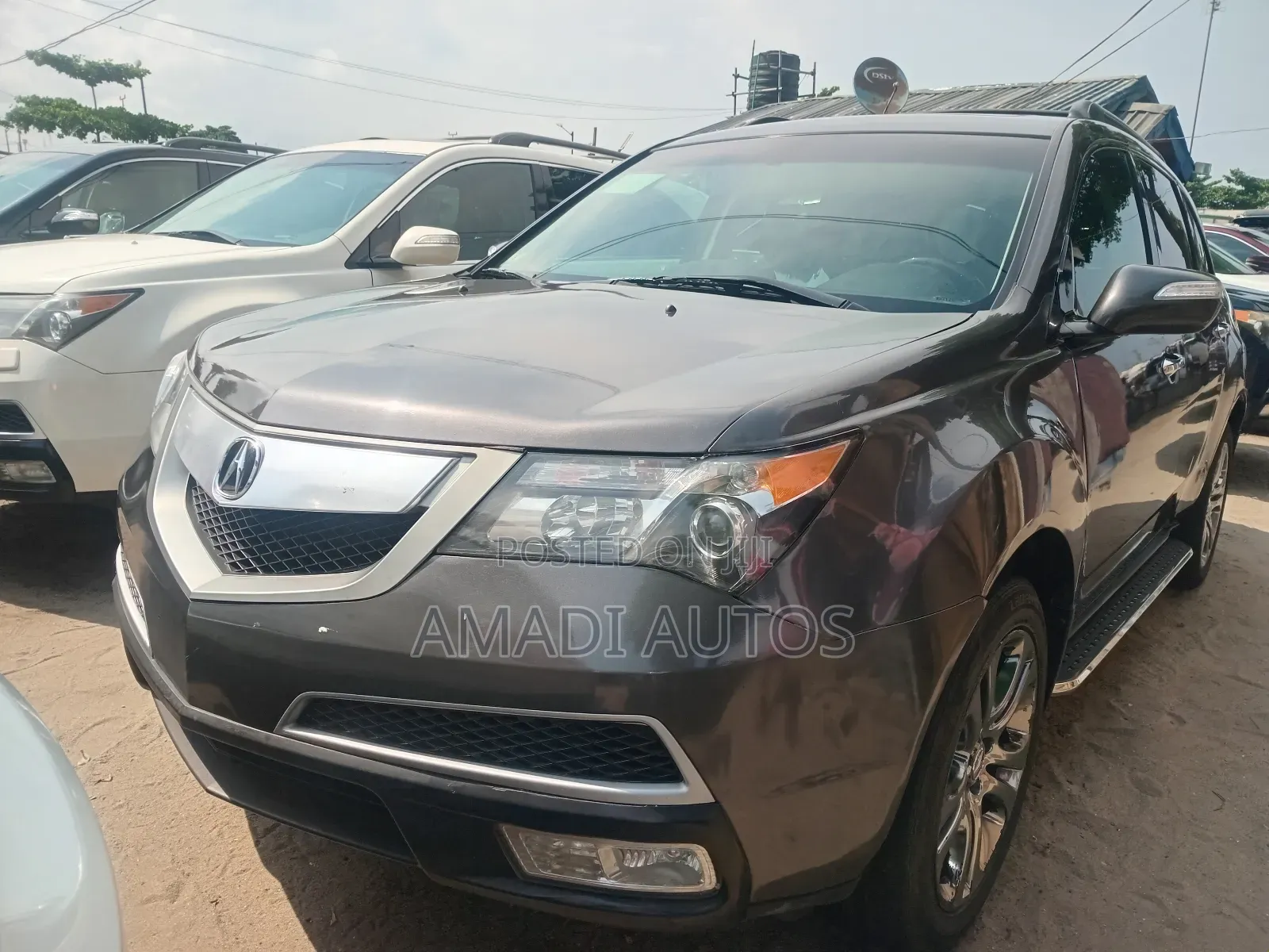 Acura MDX Advance Package SUV AWD (3.7L 6cyl 6A) 2012 Gray