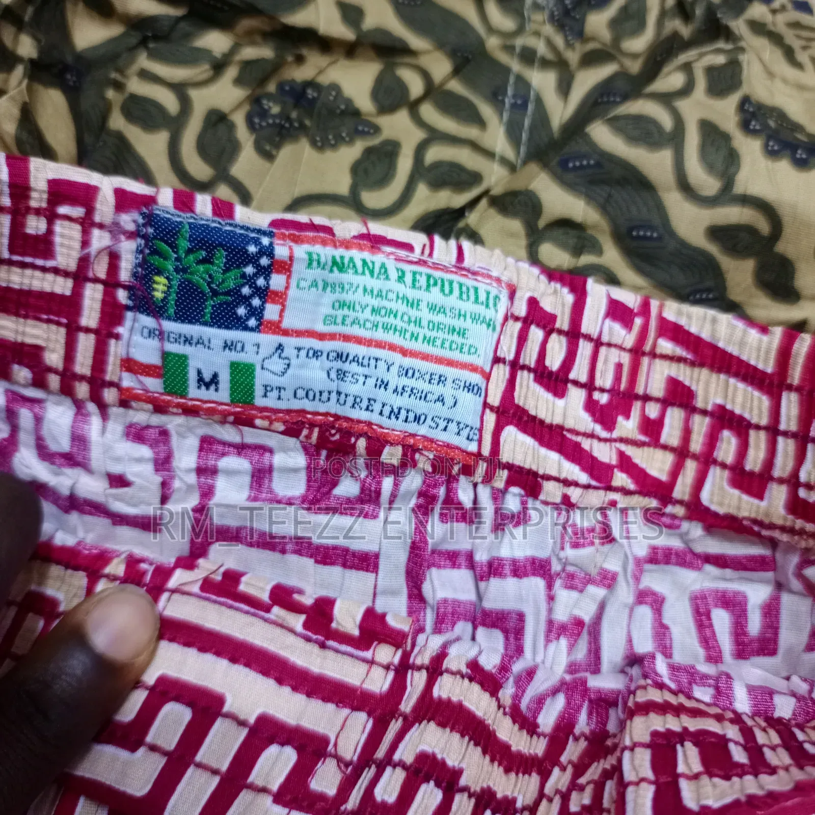 Original No. 1 Men's Banana Republic Boxers