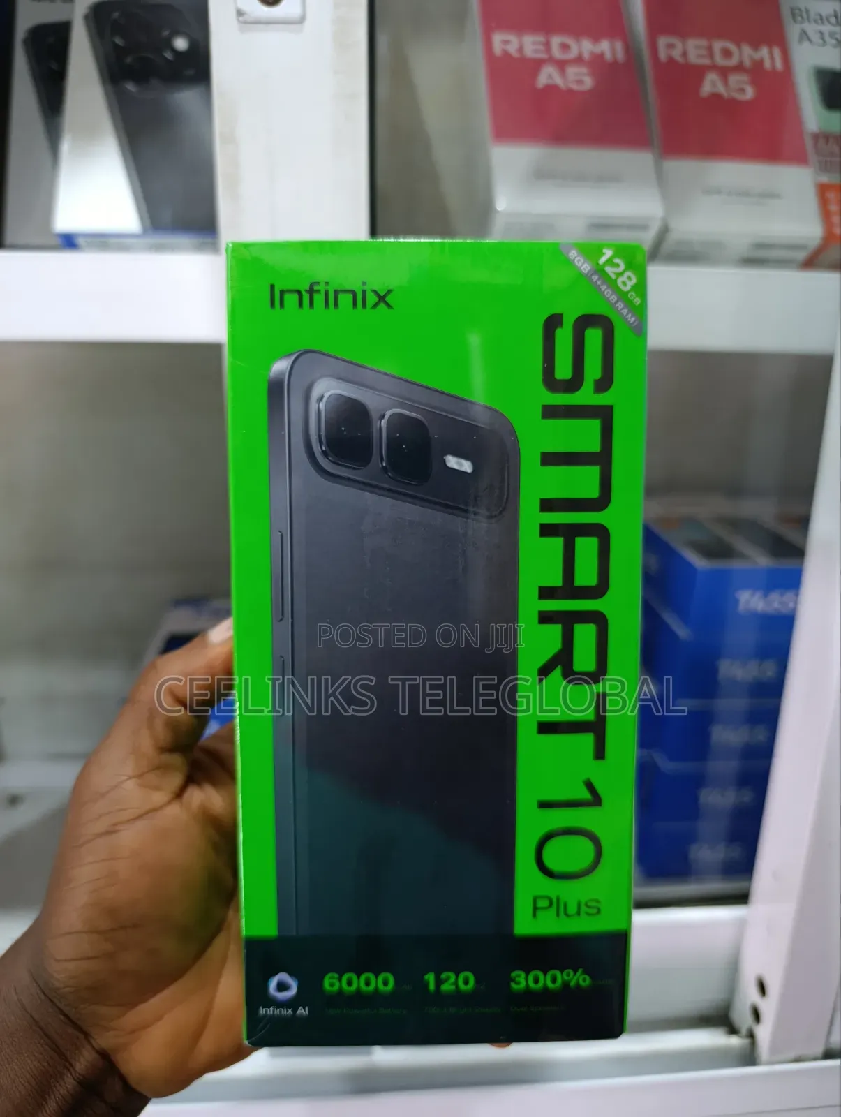 New Infinix Smart 10 Plus 128 GB Green