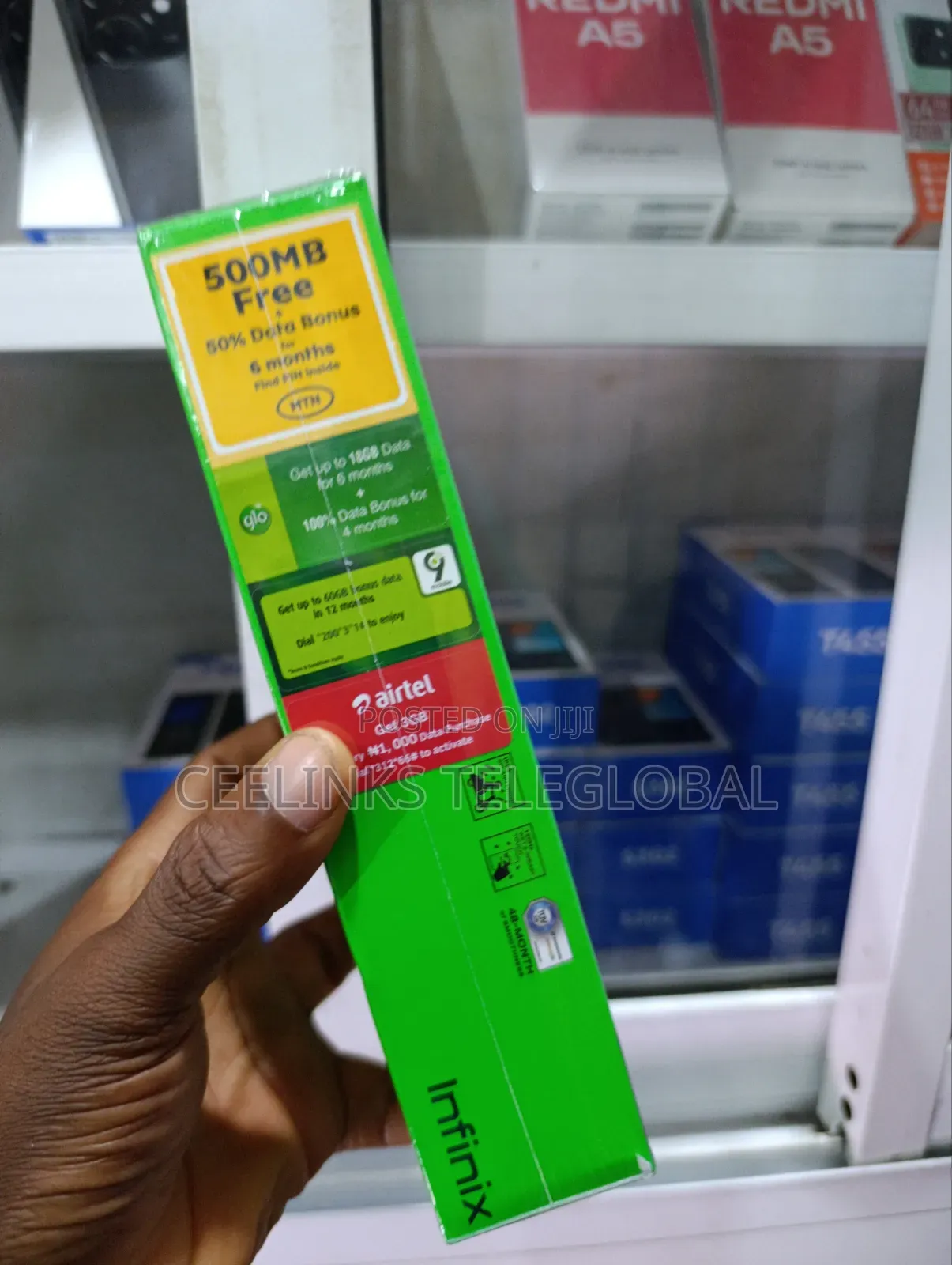 New Infinix Smart 10 Plus 128 GB Green