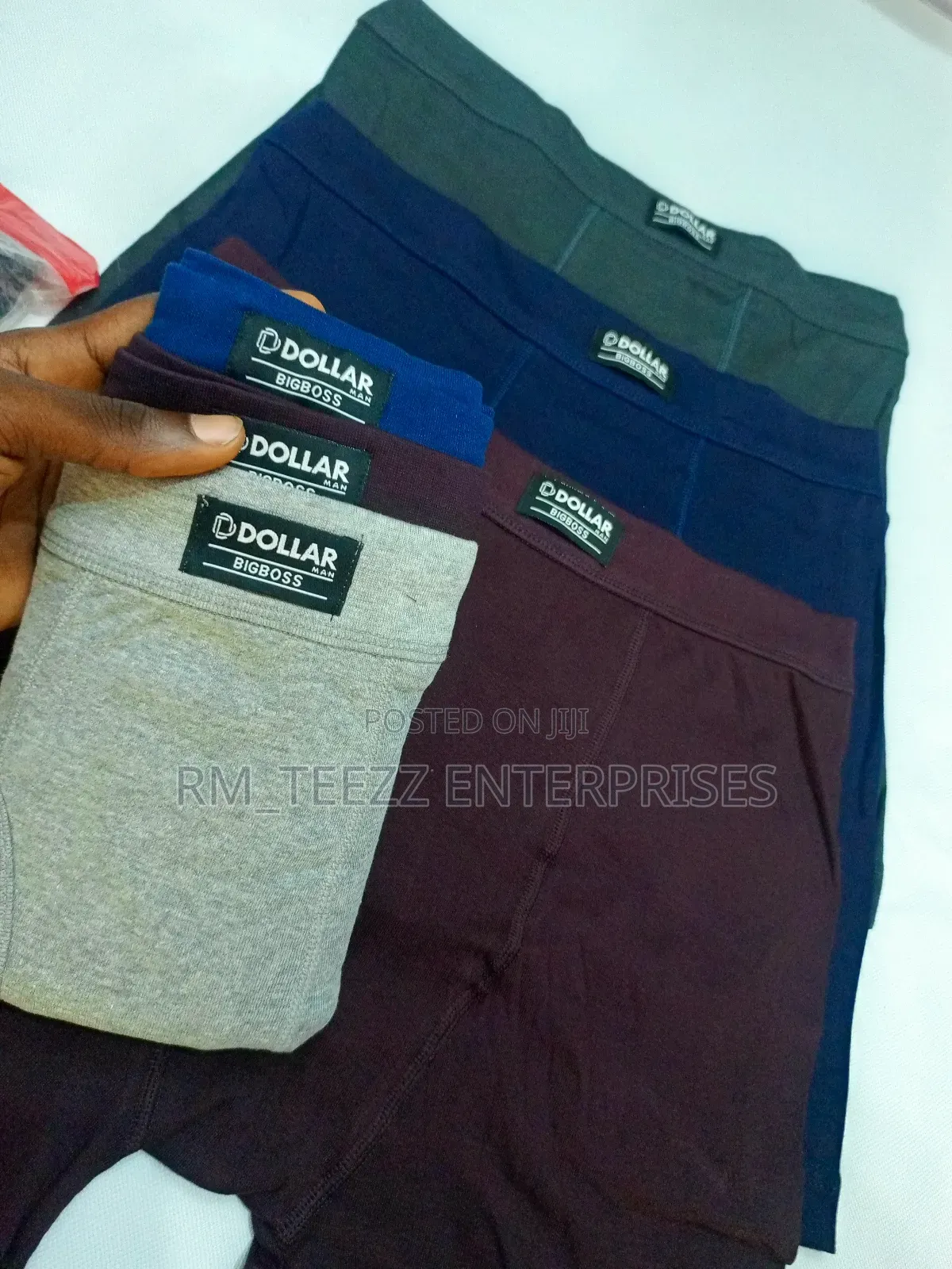 3in1 Dollar Man Big Boss Men's Durable Lycra Boxers