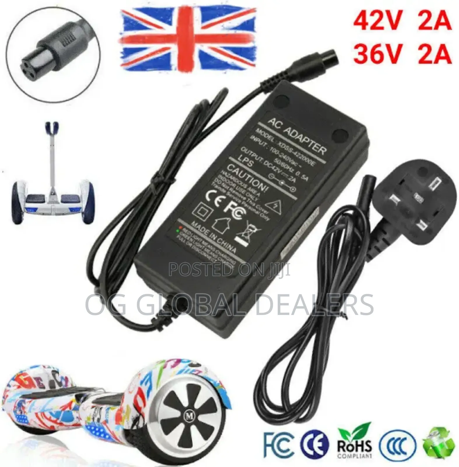Original Hoverboard Charger 36v