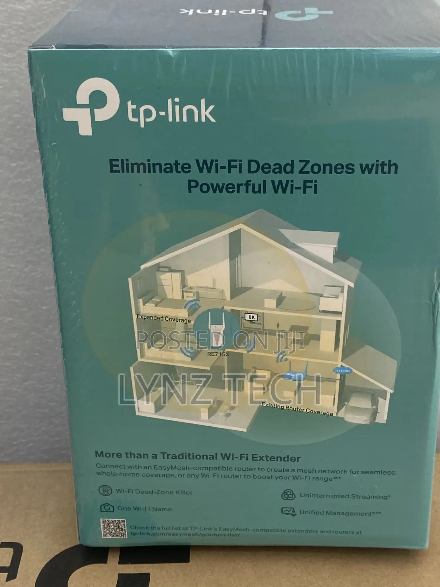 Tp-Link Wi-Fi 6 Ax3000 Range-Extender Dual Band