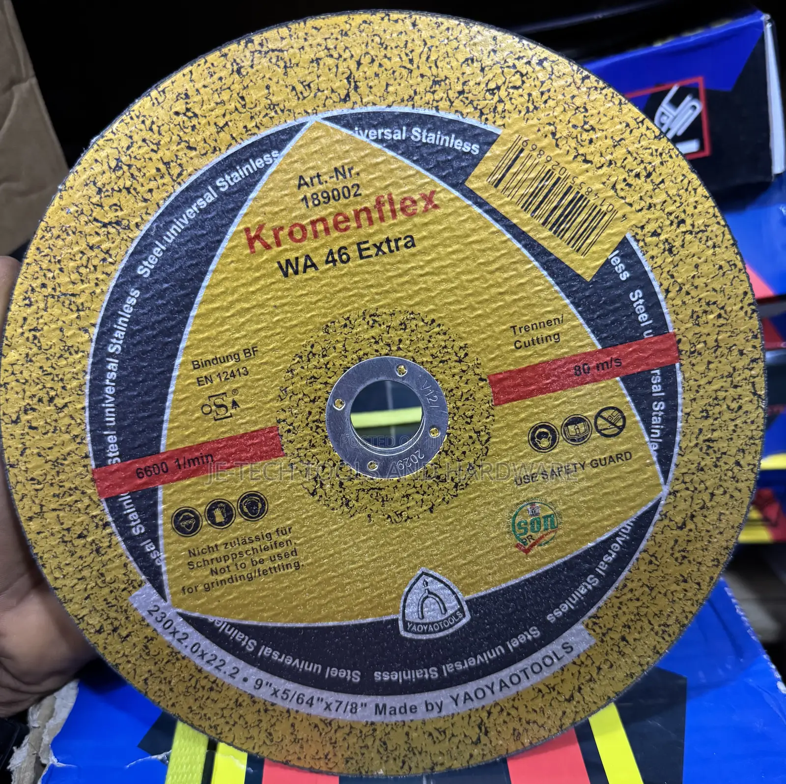 9-Inch Kronenflex Wa 46 Extra Cutting Disc 230mm