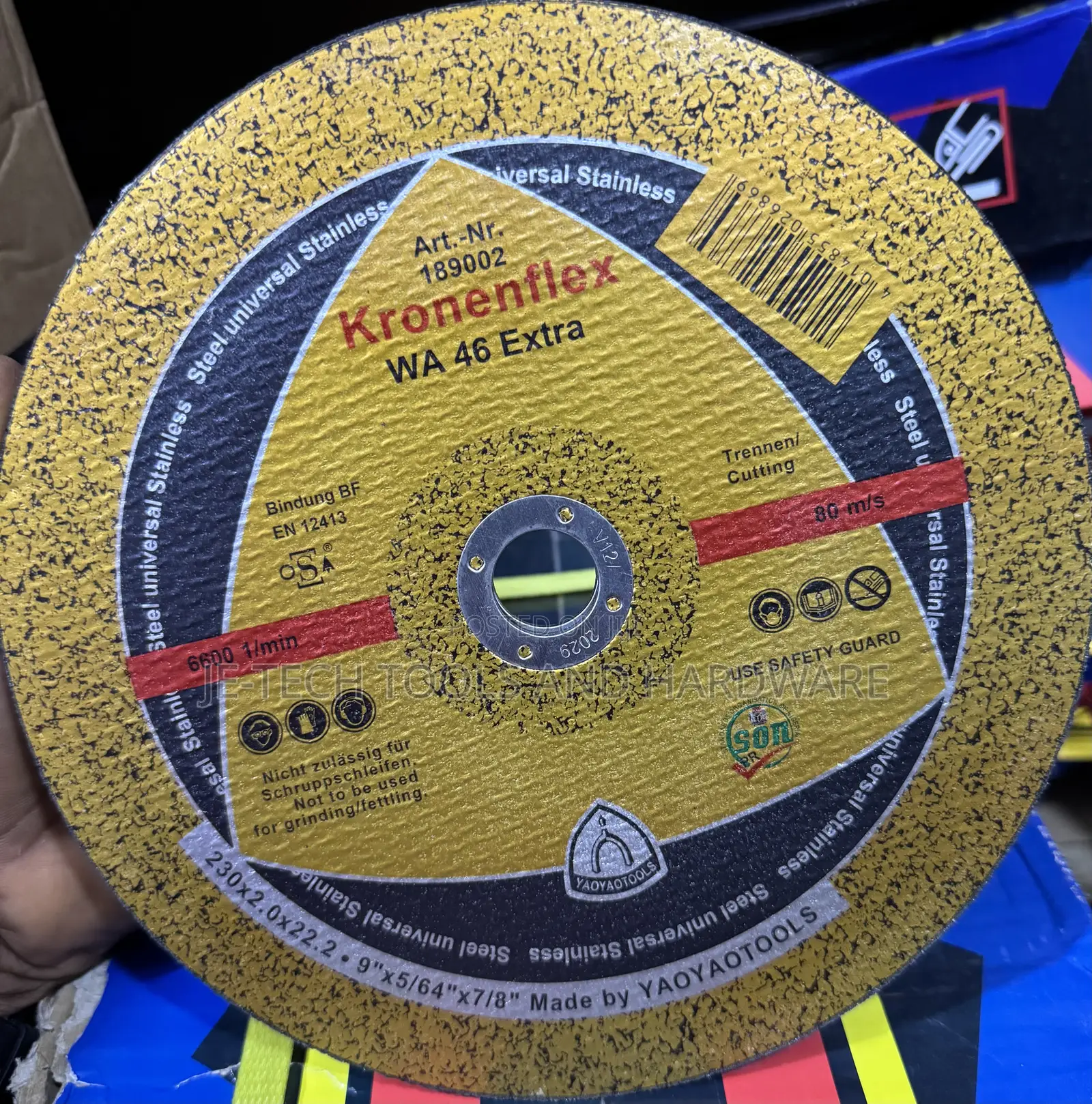 9-Inch Kronenflex Wa 46 Extra Cutting Disc 230mm