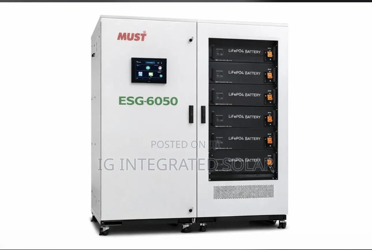 50kva Inverter With 60kwh Lithium Battery Solar Generator