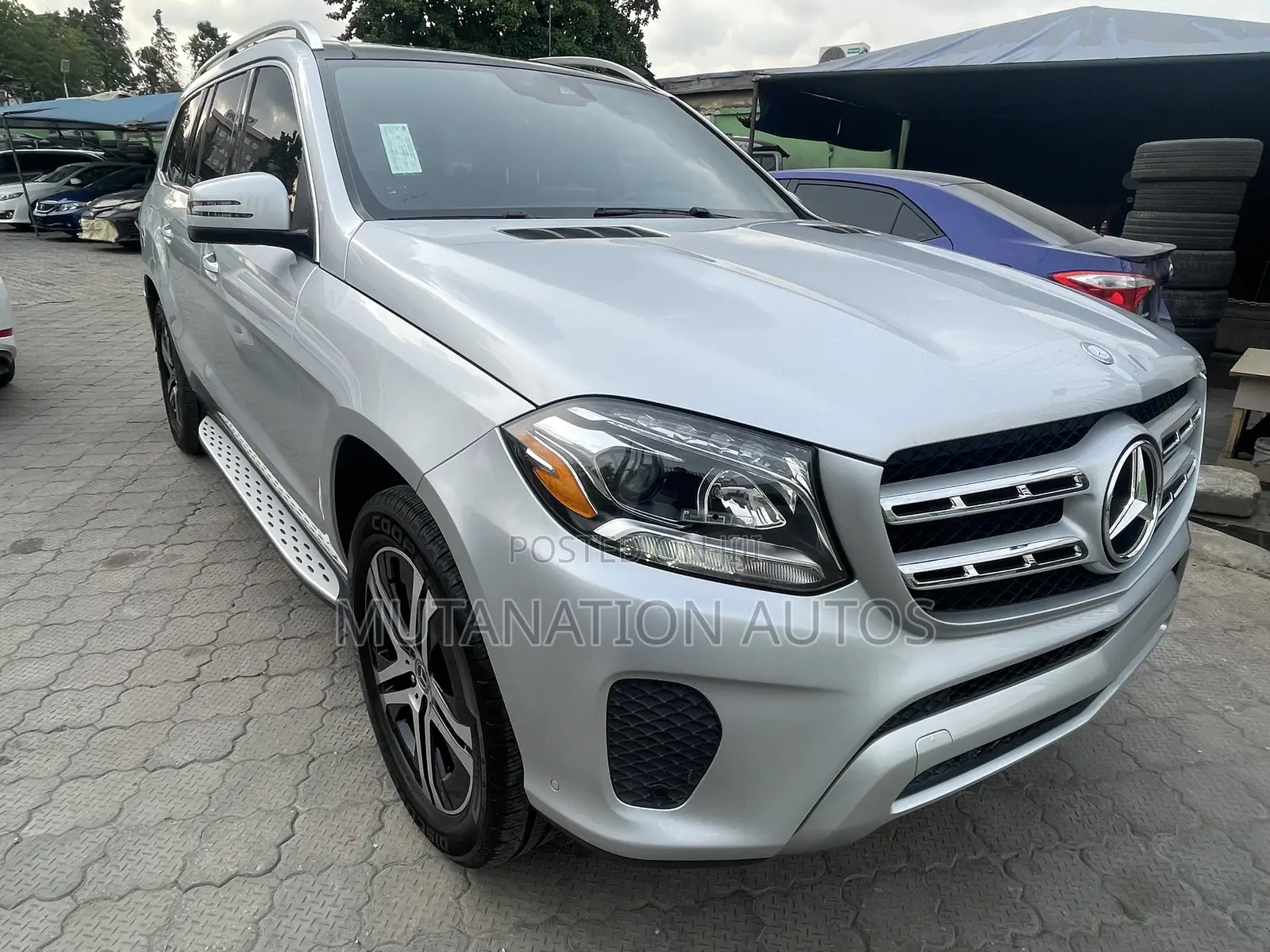Mercedes-Benz GLS-Class GLS450 4Matic 2017 Silver