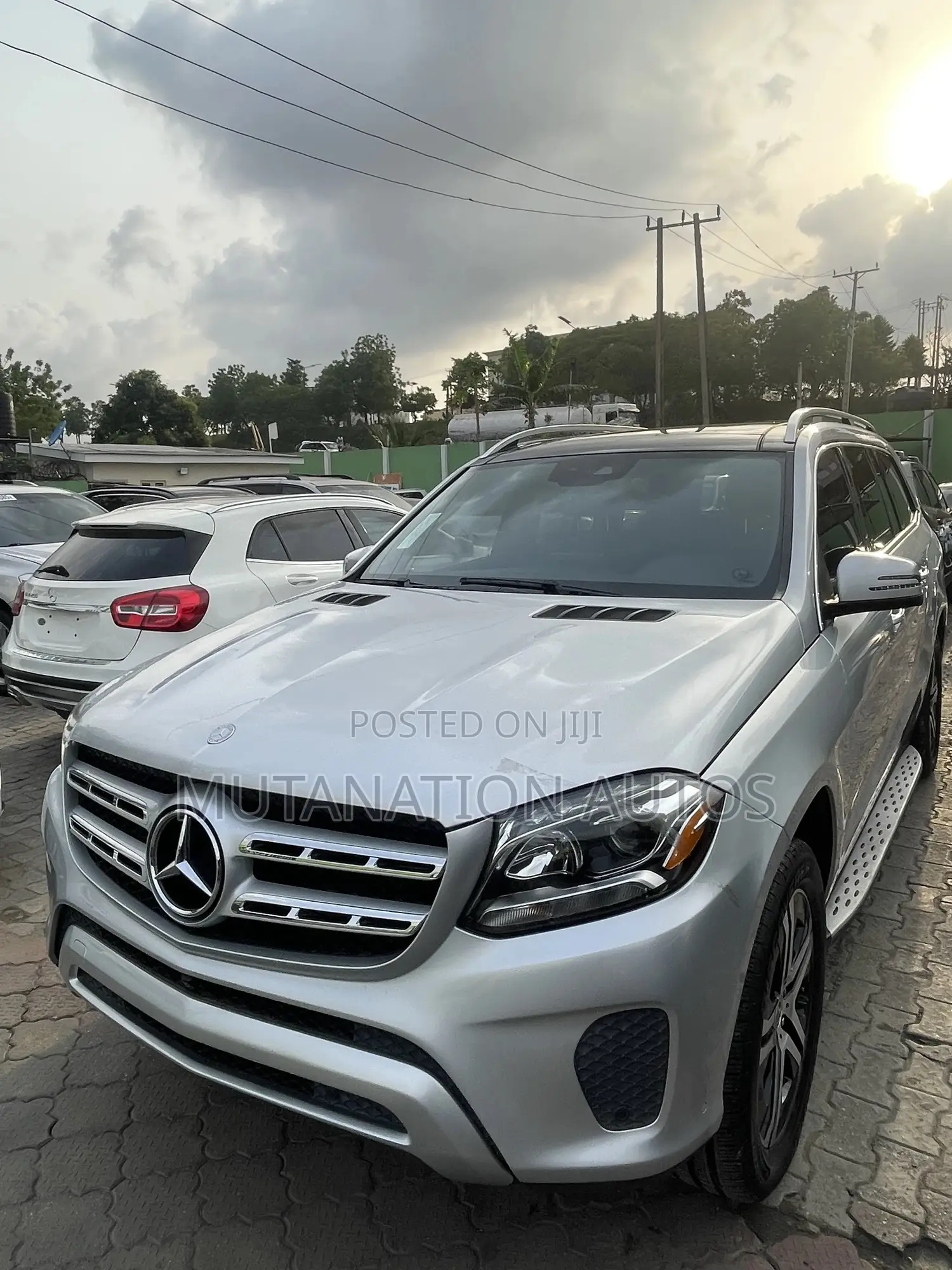 Mercedes-Benz GLS-Class GLS450 4Matic 2017 Silver