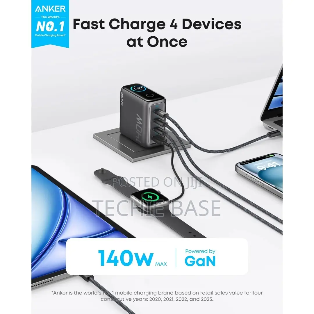 Anker 140w 4-in-1 Usb-C Adapter