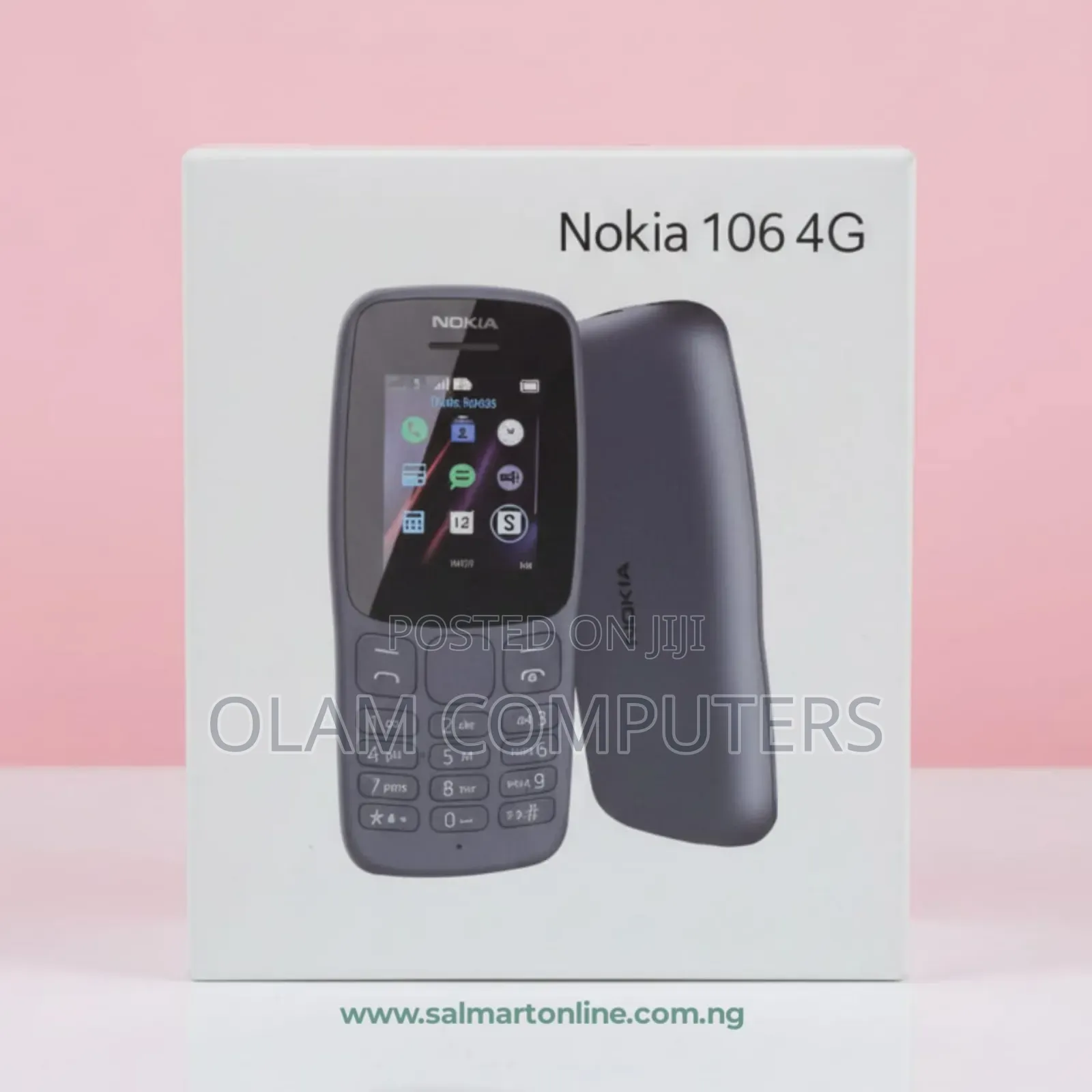 New Nokia 106 Black