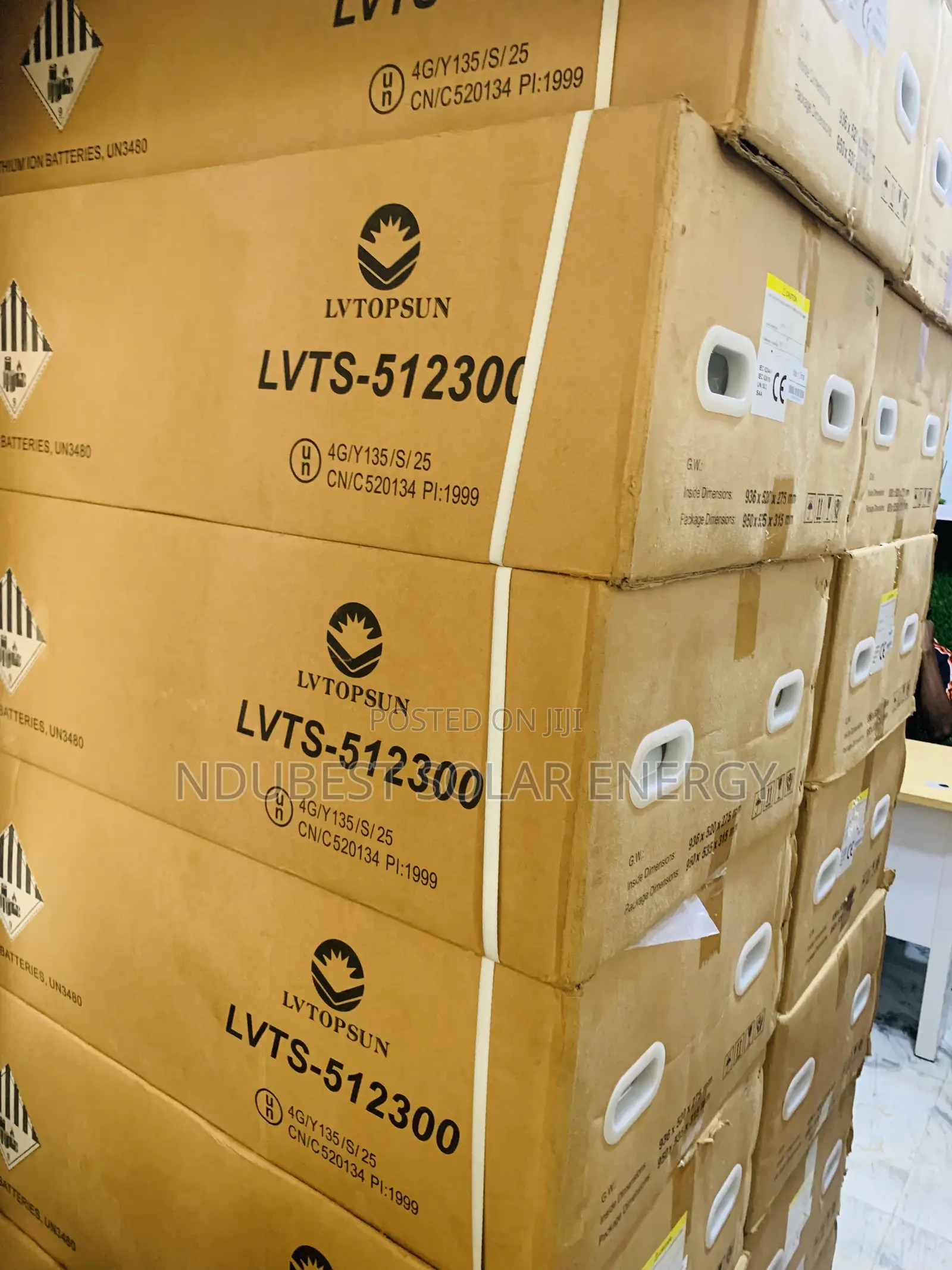 15kwh 51.2v Lvtopsun Lithium Ion Batteries