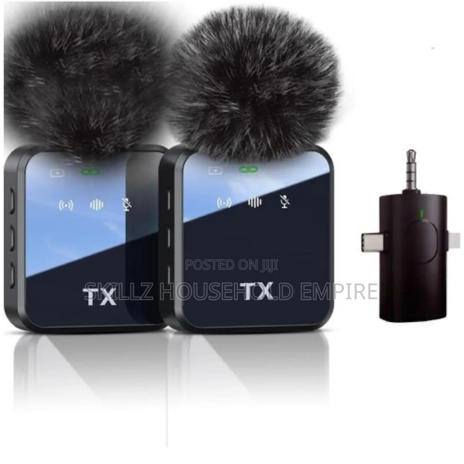 3in1 Dual Wireless Microphone