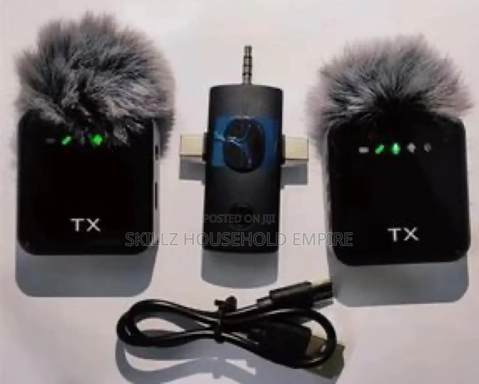3in1 Dual Wireless Microphone