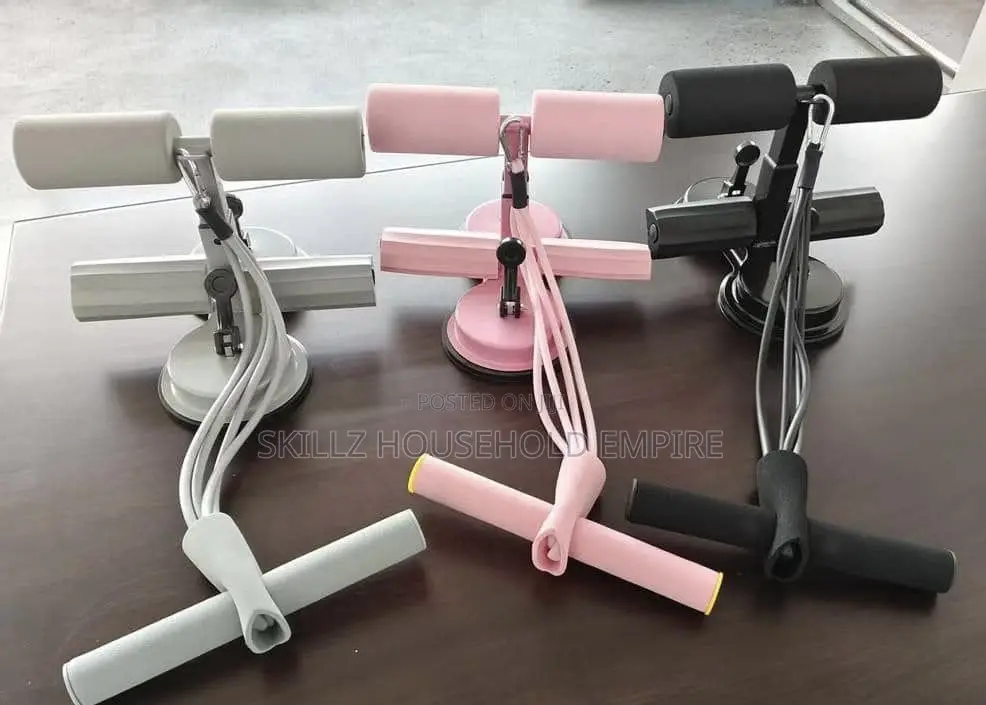 Sit- Up Suction Bar With Tension Band