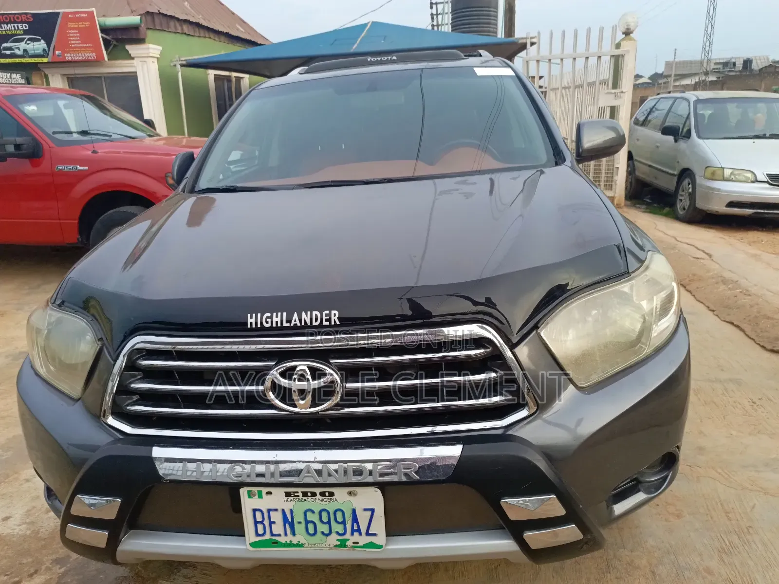 Toyota Highlander Limited 2009 Gray