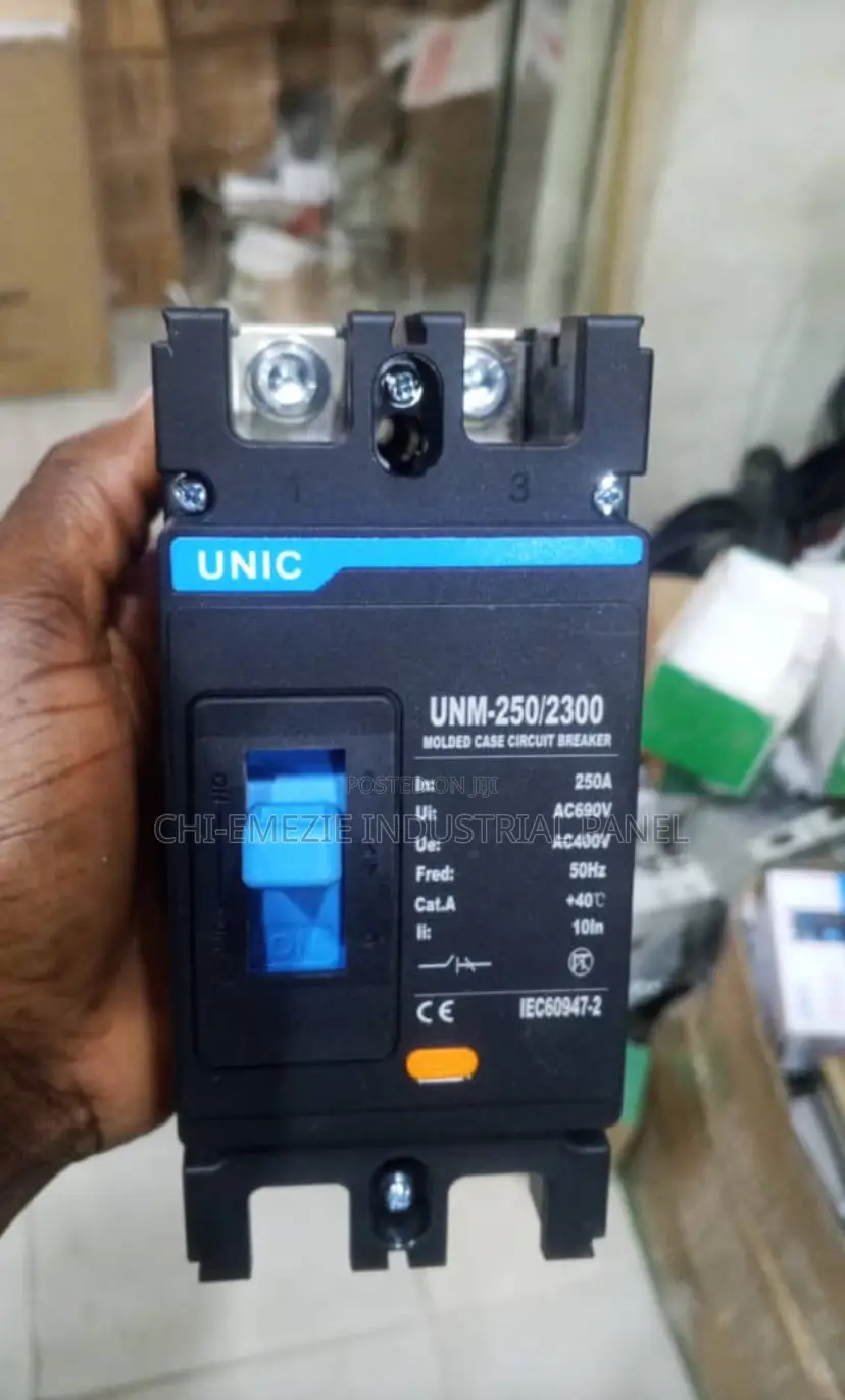 250a Dc Breaker 3 Pole 250a McCb Strong Reliable Power Protection