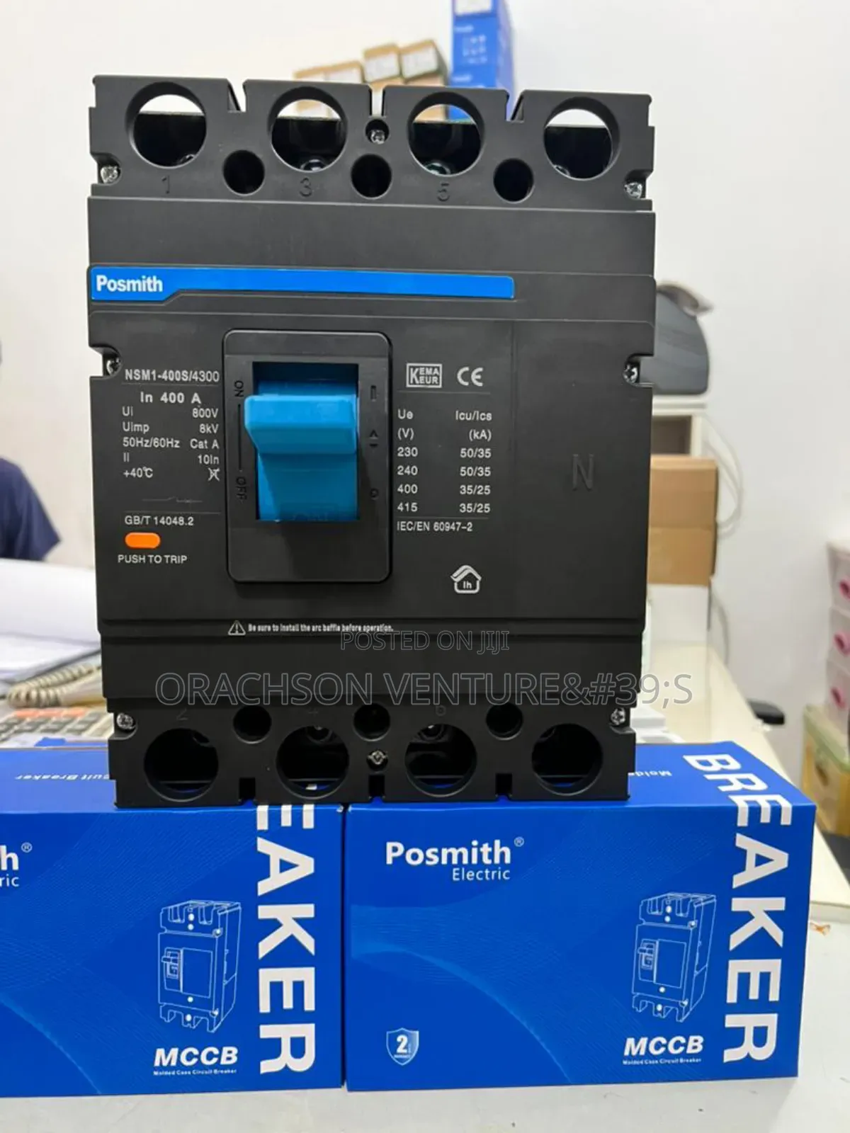 400amps 4pole McCb Power Breaker