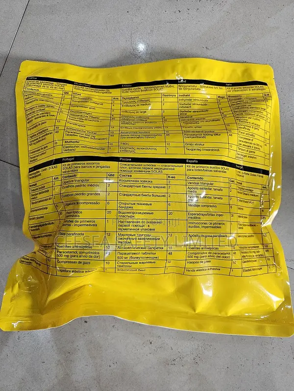 Solas Liferaft – Lifeboat First Aid Kit