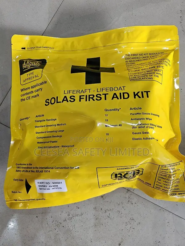 Solas Liferaft – Lifeboat First Aid Kit