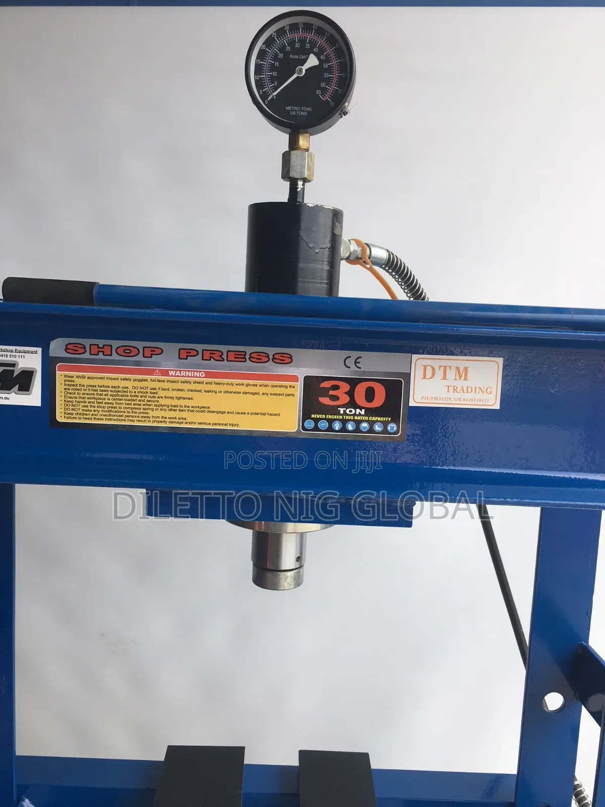30 Ton Hydraulic Press