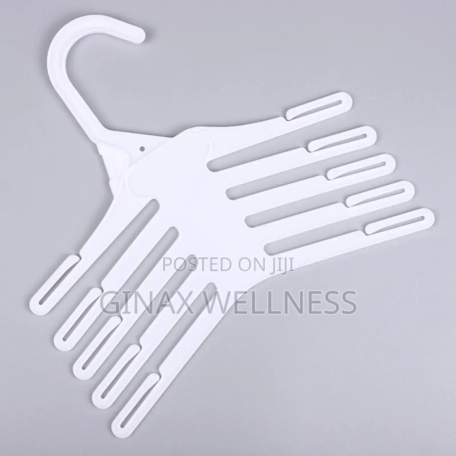 5-Layer Plastic Clothes Hanger (10 Pieces)