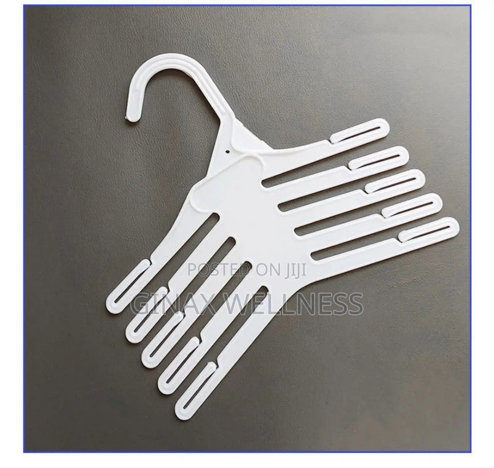 5-Layer Plastic Clothes Hanger (10 Pieces)