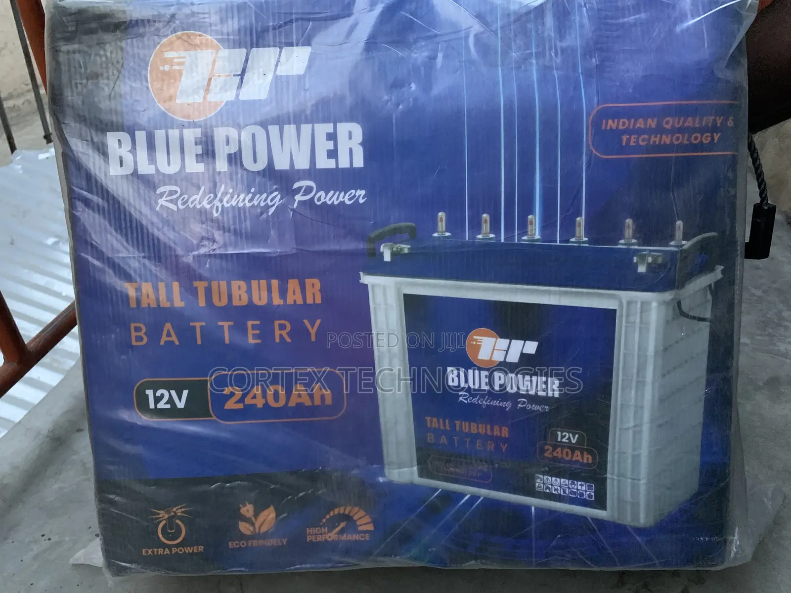 240ah 12v Brand New Blue Power Tubular Battery