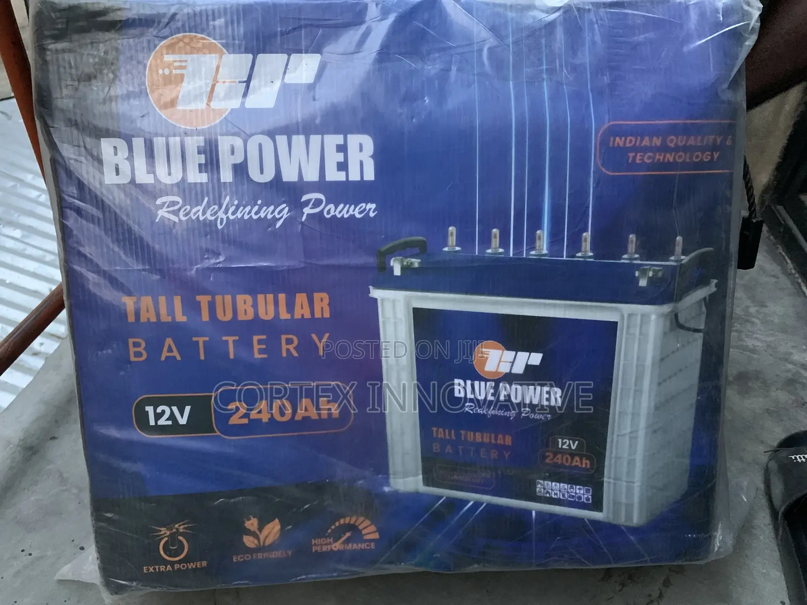 240ah 12v Brand New Blue Power Tubular Battery