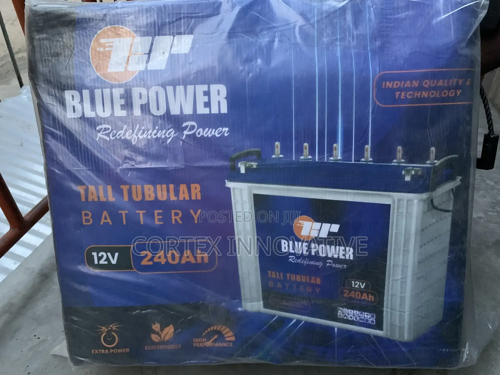 240ah 12v Brand New Blue Power Tubular Battery