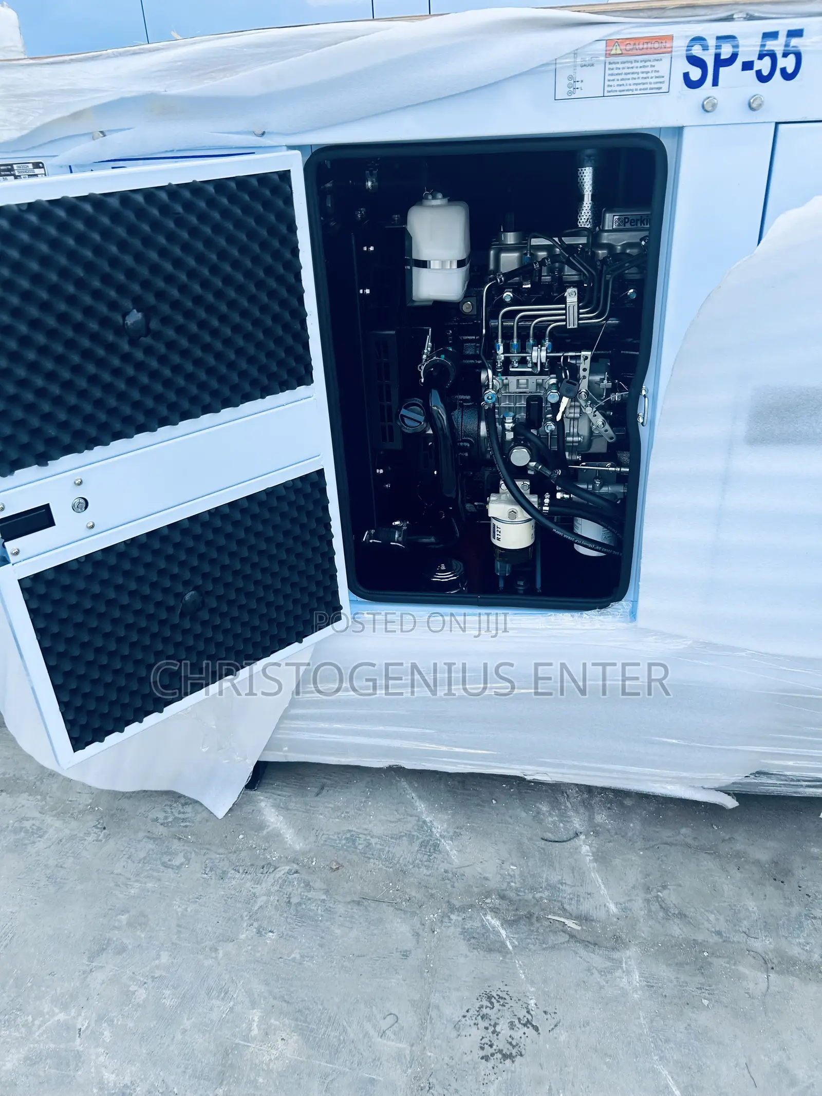 Noiseless England , Perkins Generator 55kva With Warranty