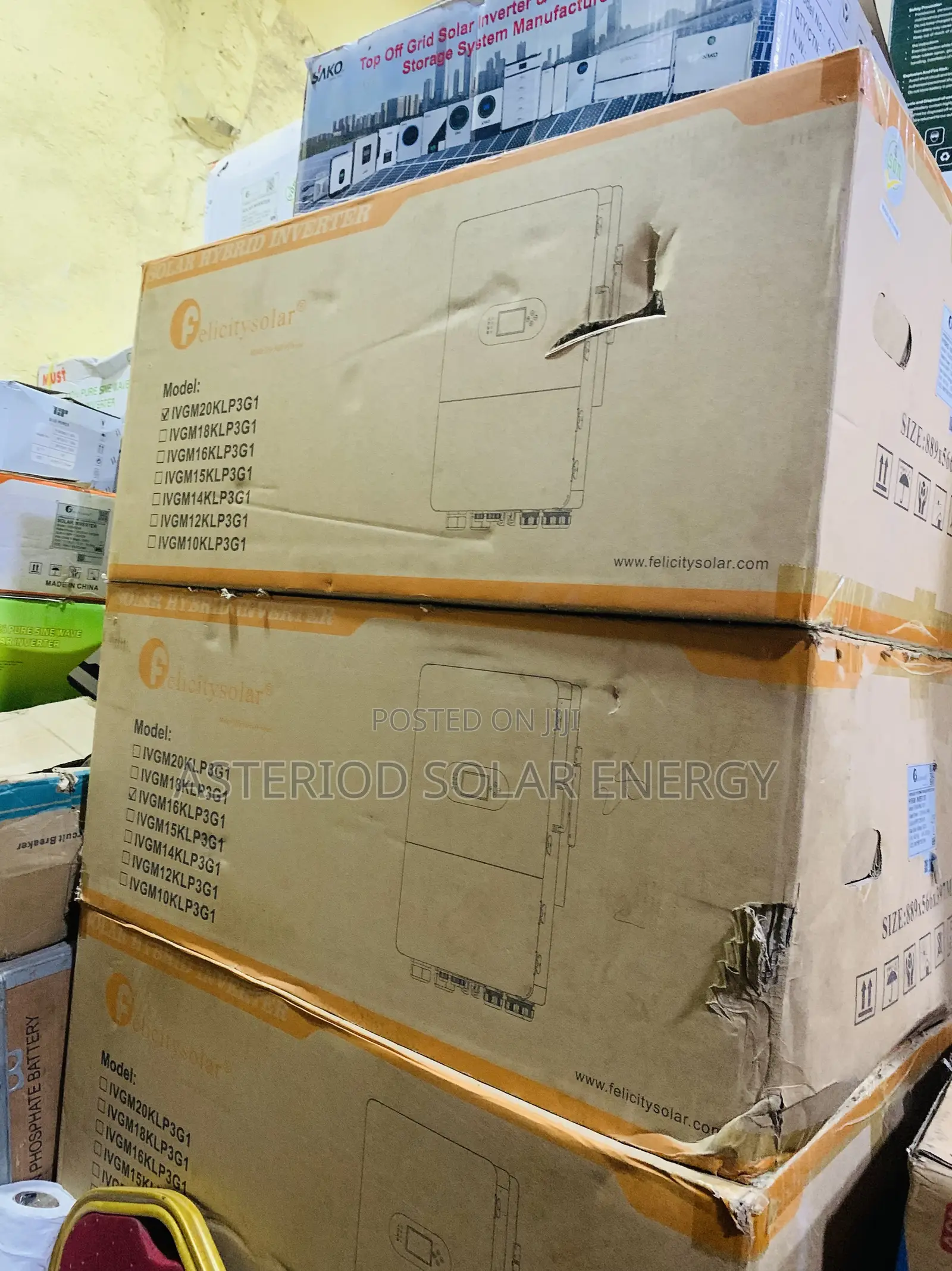 3 Phase 16kva 48v Felicity (Ivgm) Hybrid Inverter