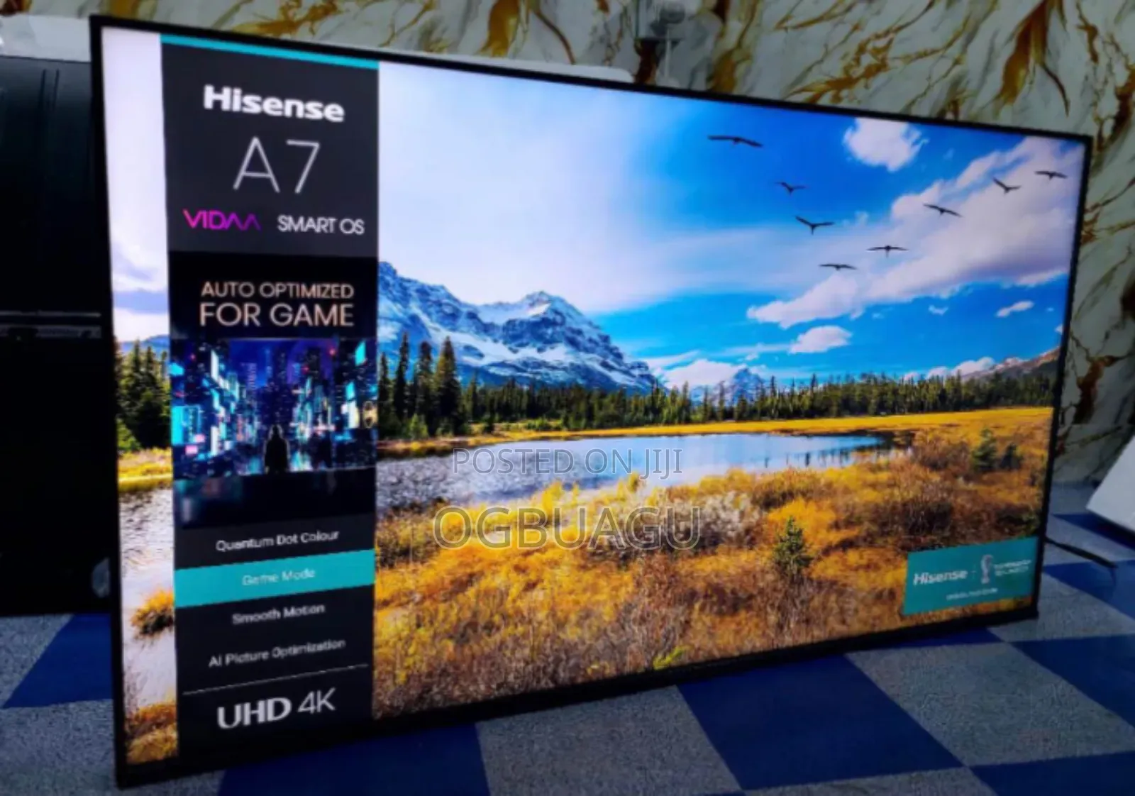 Hisesns 43 Inches Smart Tv View Android Ultra-Hd