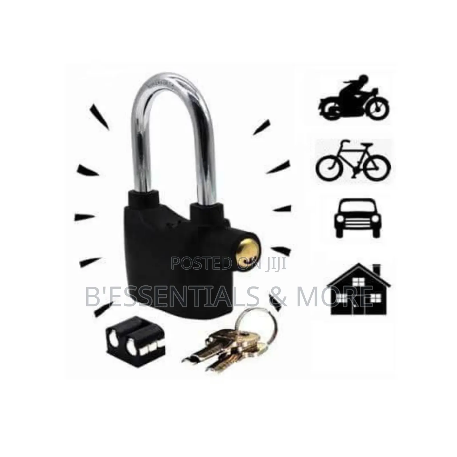 Strong Anti Theft Alarm Padlock