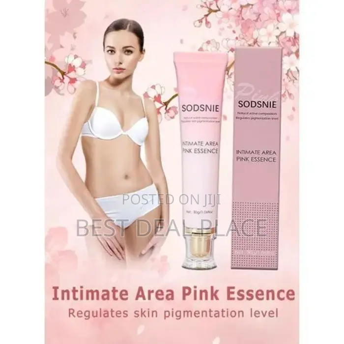 Pink Intimate Area Pigmentation Lightening And Repair Cream