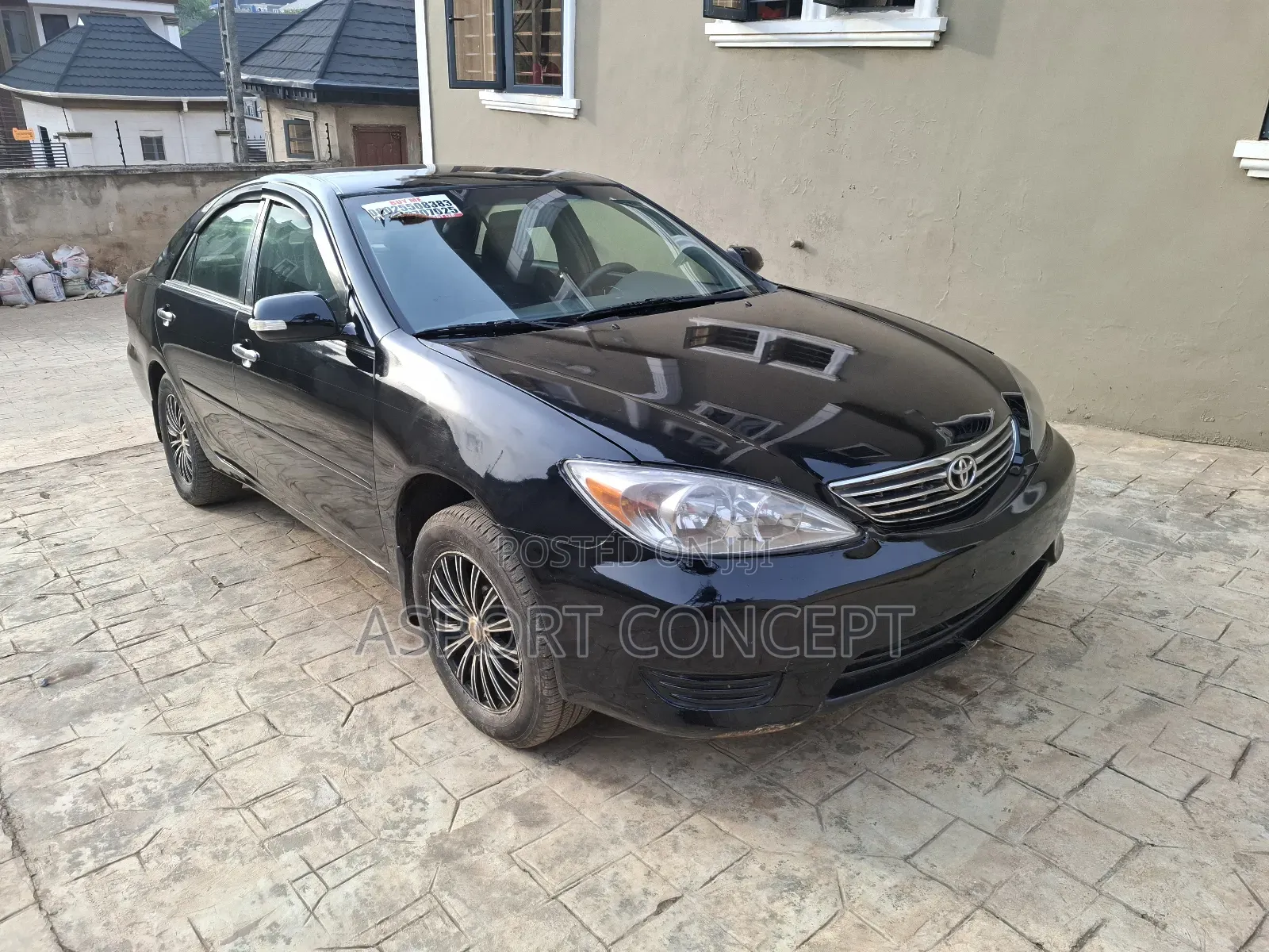 Toyota Camry LE V6 4dr Sedan (3.0L 6cyl 5A) 2005 Black