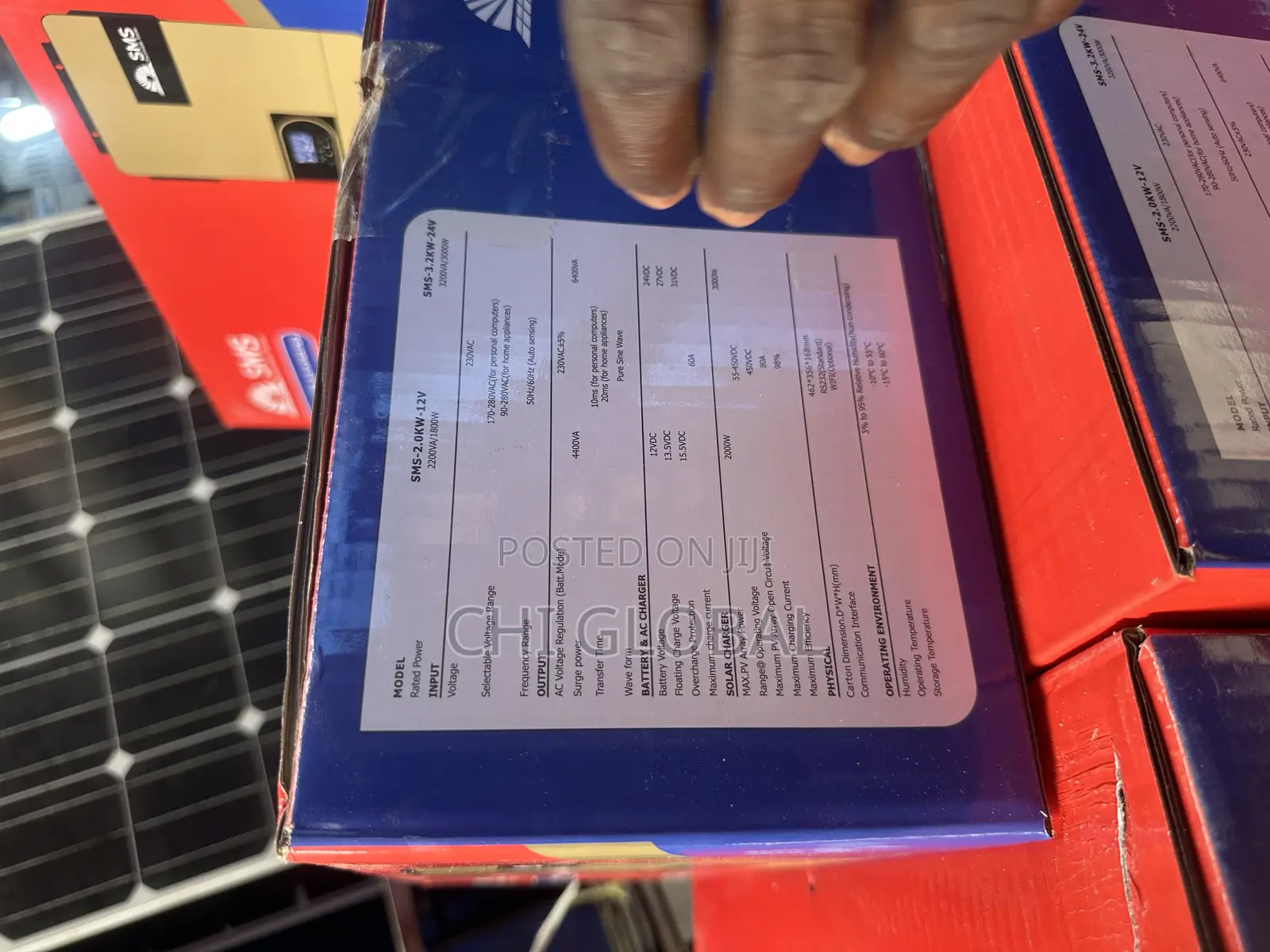 SMS 2kva 12v Hybrid Inverter
