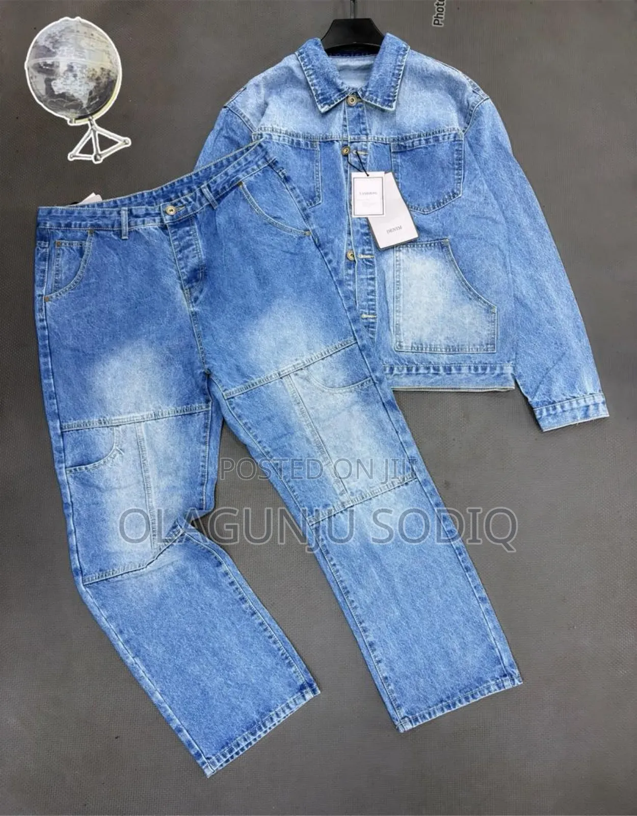 Premium Luxury Jeans Up and Down
