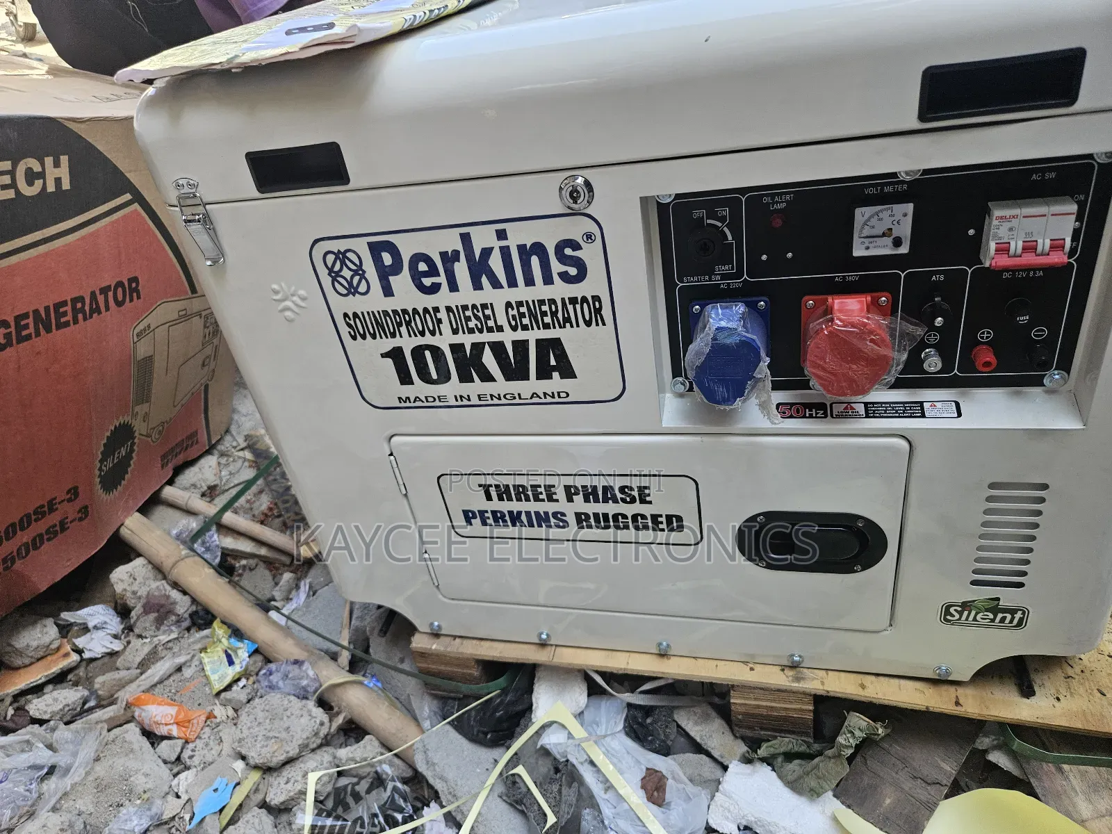 Original 10kva Perkins Generator – Super Silent Soundproof