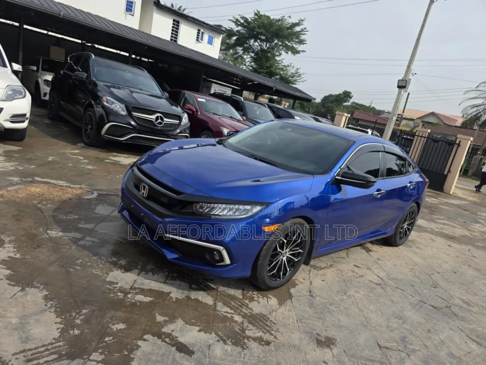 Honda Civic Touring 2021 Blue