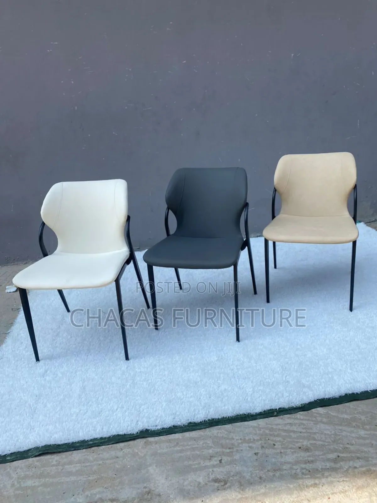 Premium Nordic Leather Dining Chairs