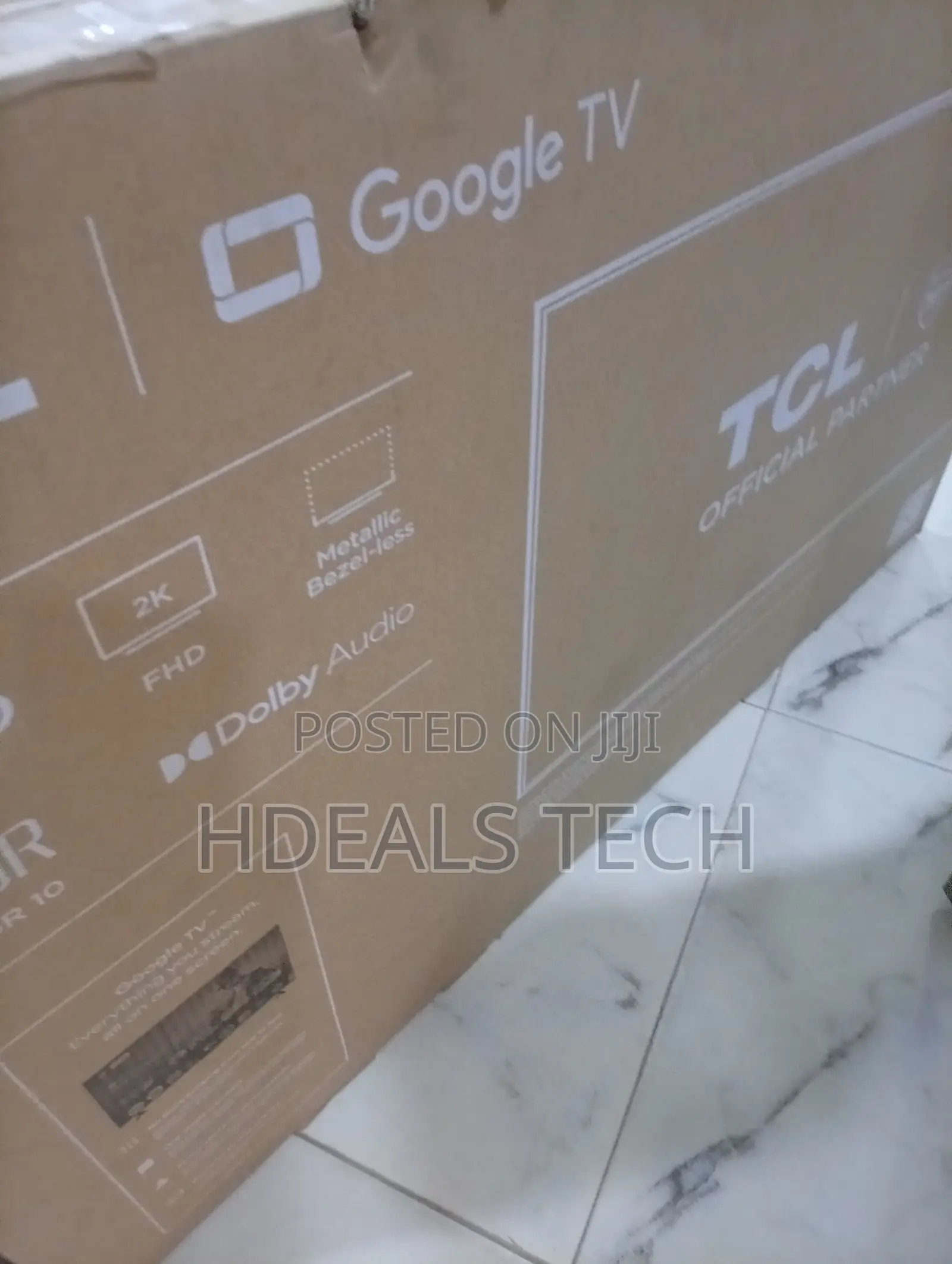 TCL 50 Inch Smart Tv – Built-in Wifi + Hdmi + Usb