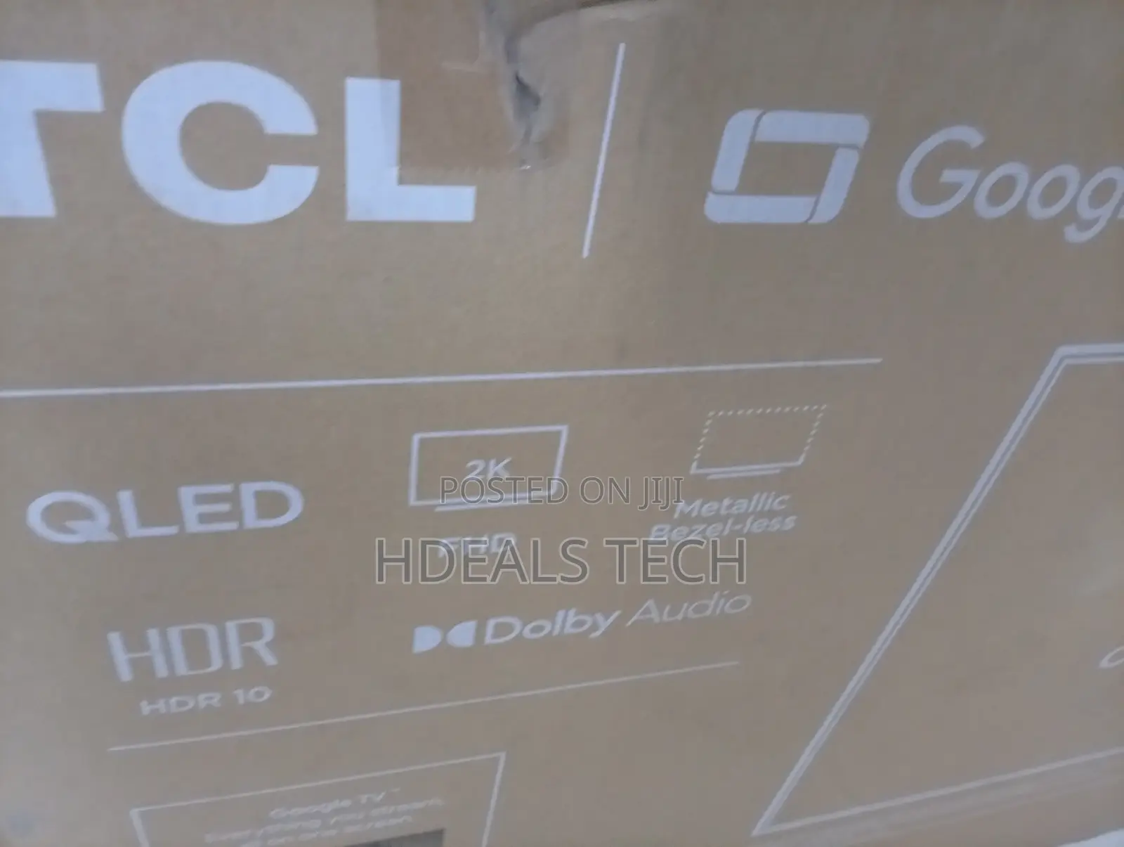 TCL 50 Inch Smart Tv – Built-in Wifi + Hdmi + Usb