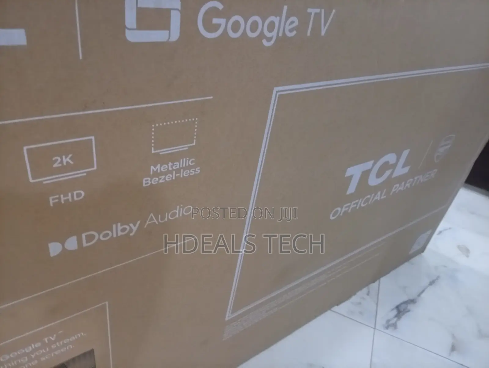 TCL 50” Tv – Ultra Hd + Dolby Audio Pre-Installed Youtube