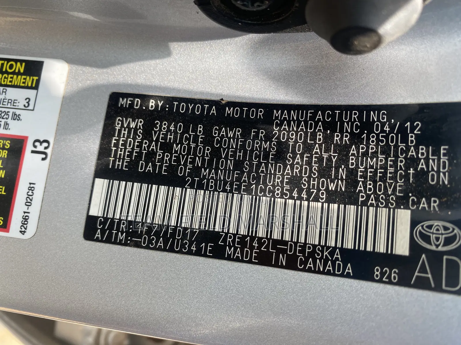 Toyota Corolla S 4dr Sedan (1.8L 4cyl 4A) 2013 Silver