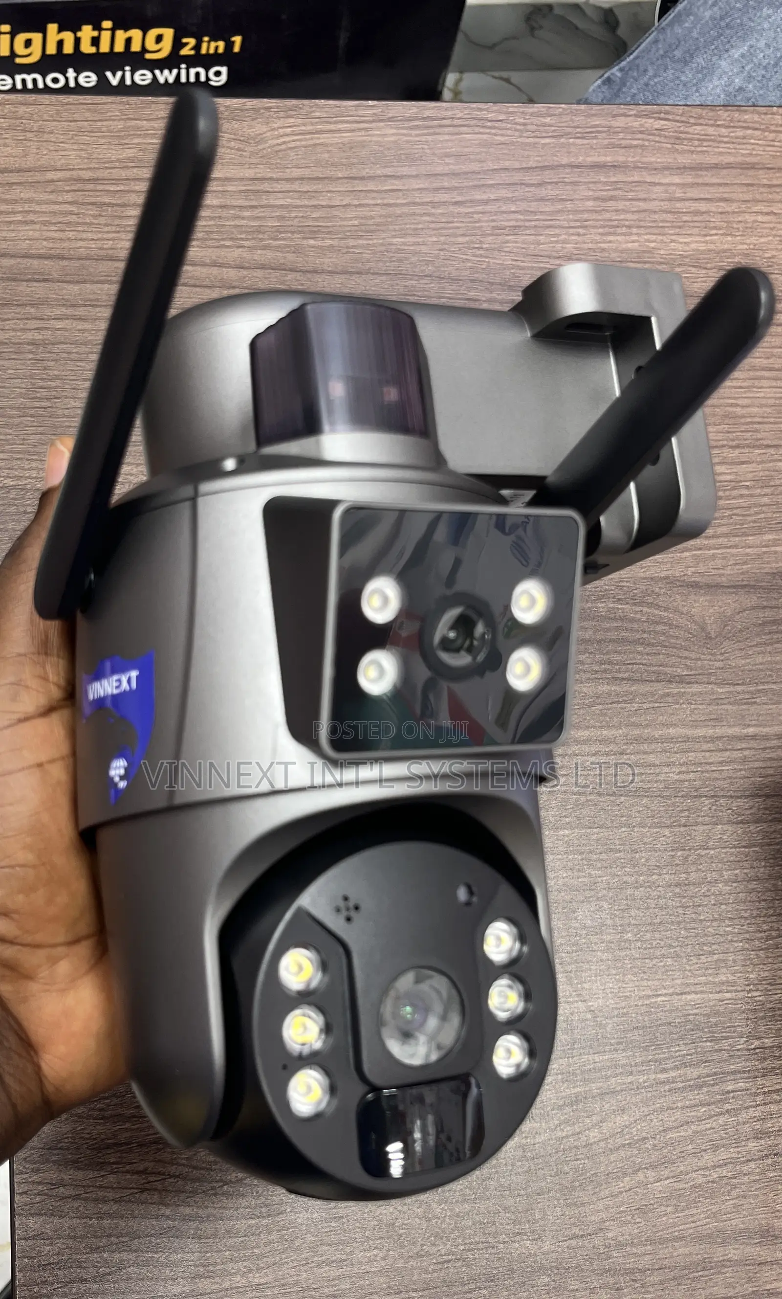 Ubox Dual Lens Solar System Camera