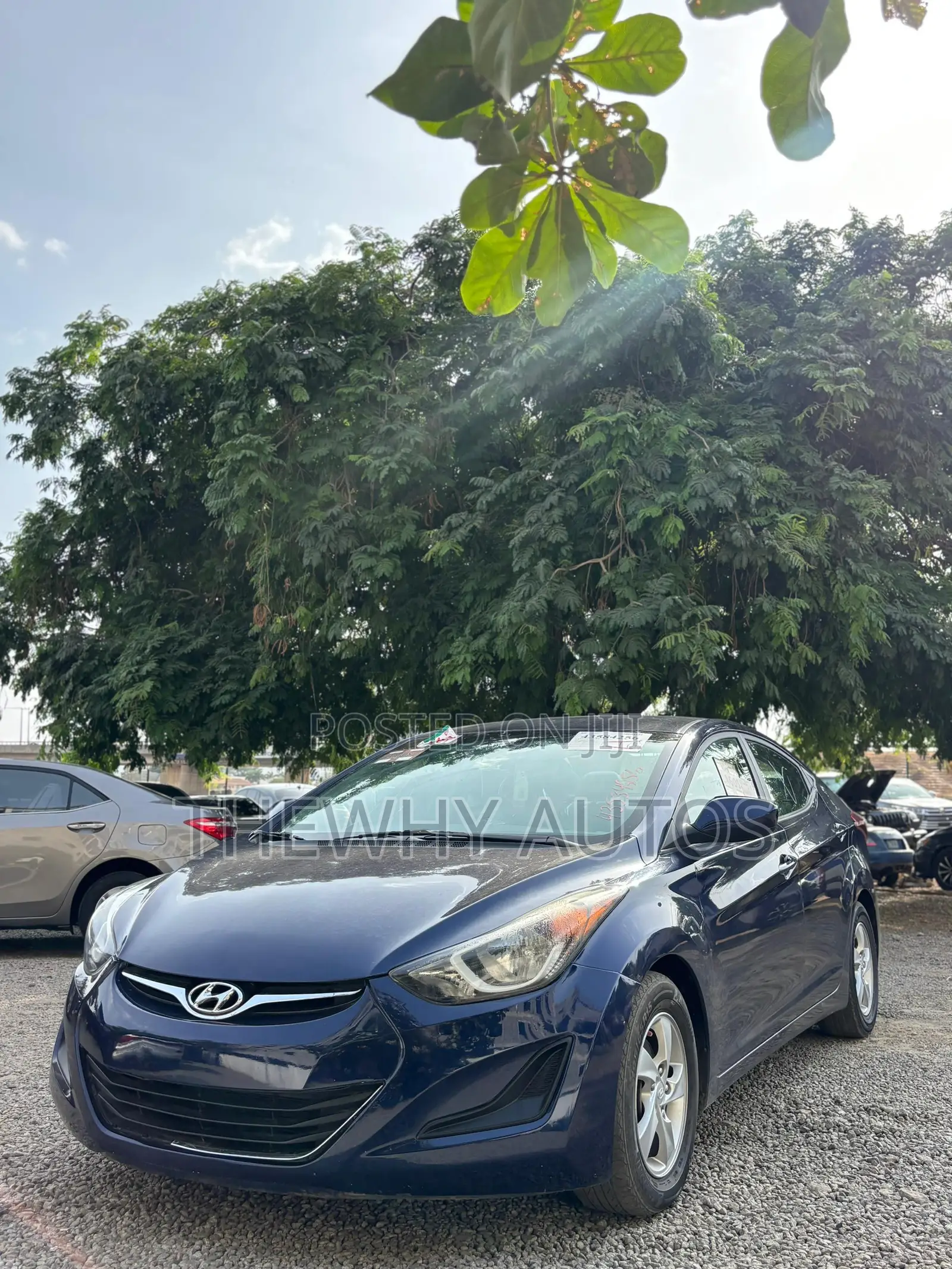 Hyundai Elantra Sport PZEV 4dr Sedan (2.0L 4cyl 6A) 2014 Blue