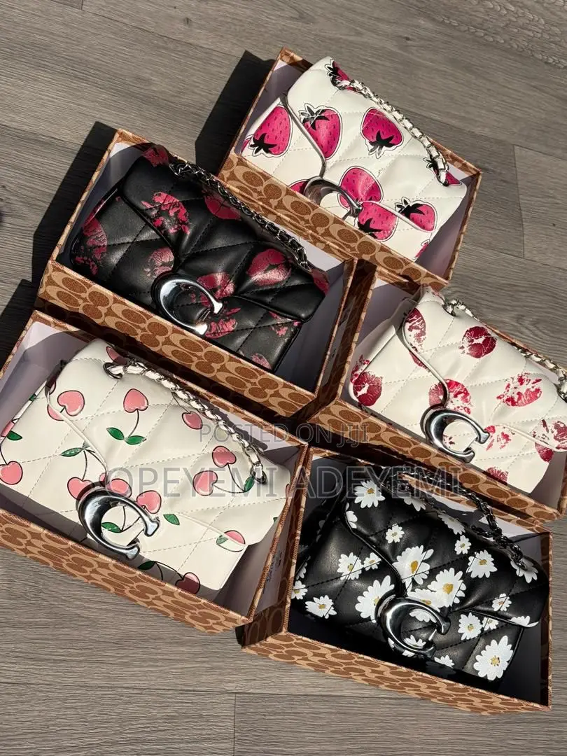 Floral Coach Tabby Bag