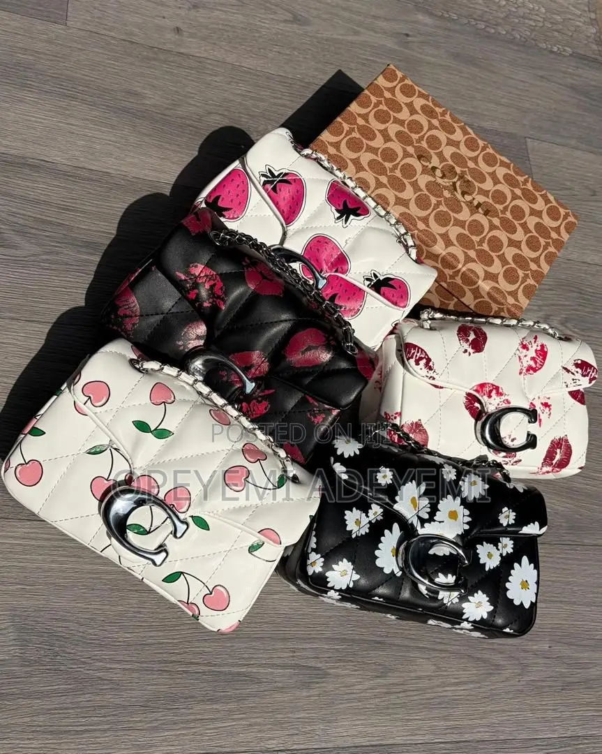 Floral Coach Tabby Bag