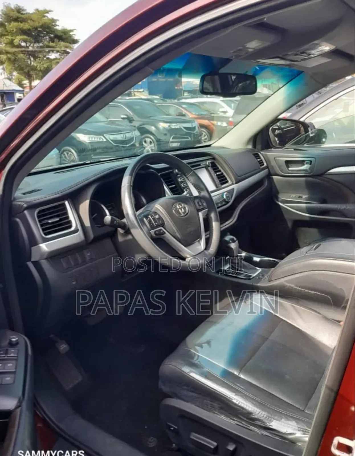 Toyota Highlander XLE 4dr SUV AWD (3.5L 6cyl 6A) 2015 Red